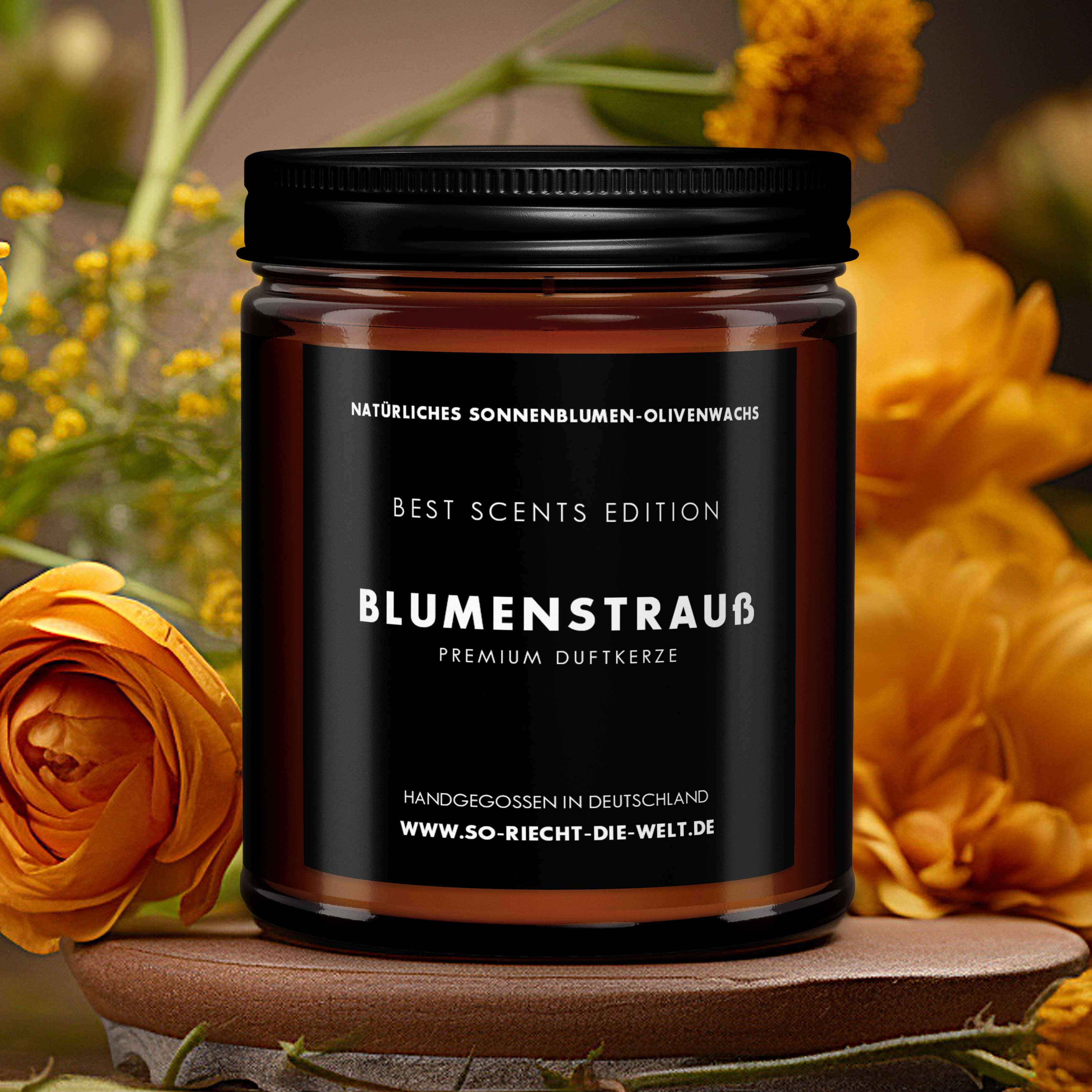Blumenstrauß Kerze - Best Scents Edition-0