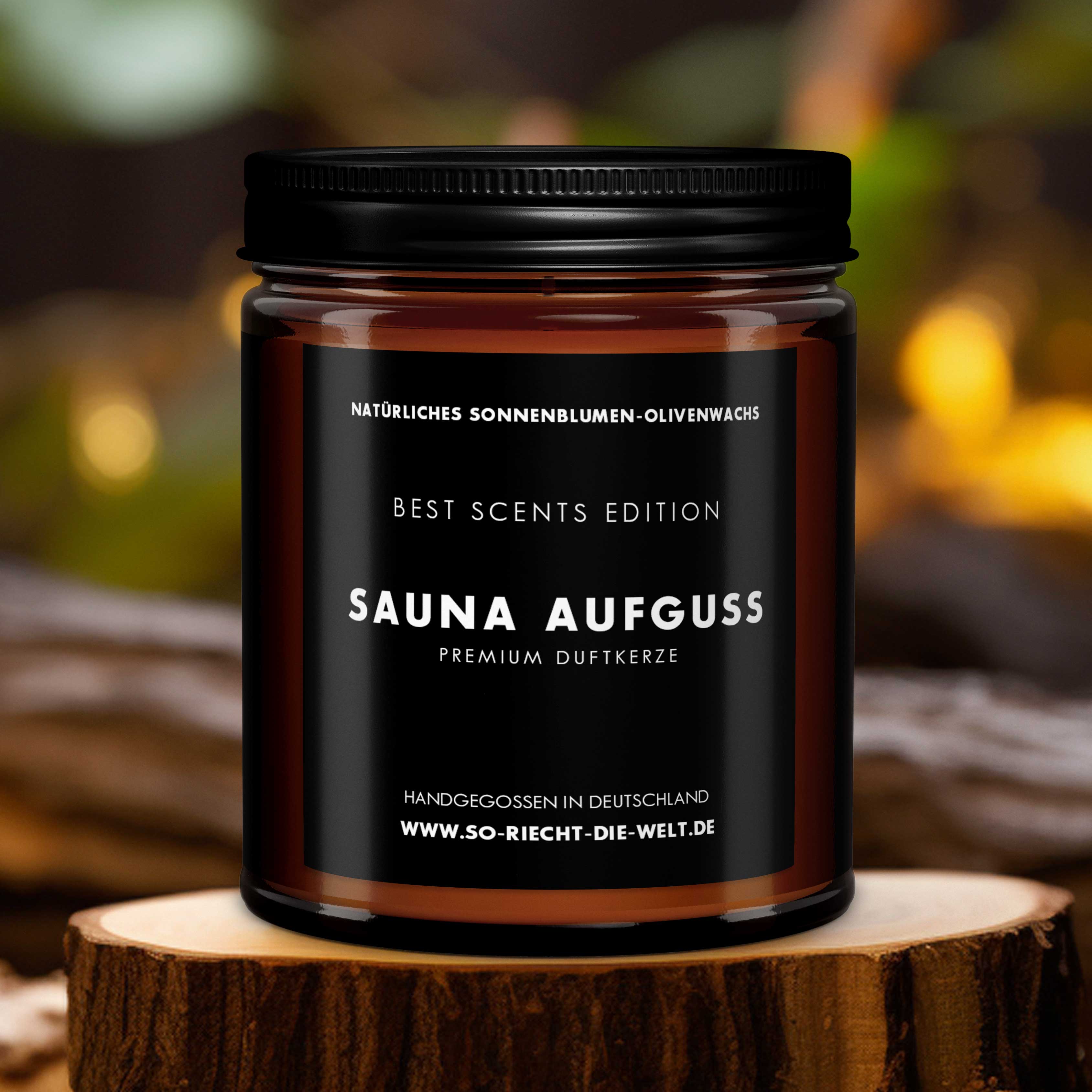 Sauna-Aufguss Kerze - Best Scents Edition